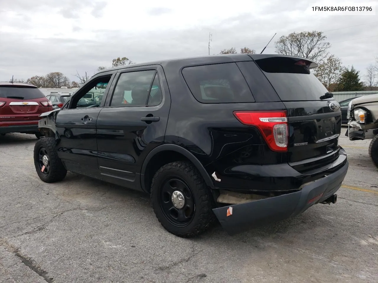 2015 Ford Explorer Police Interceptor VIN: 1FM5K8AR6FGB13796 Lot: 77869864