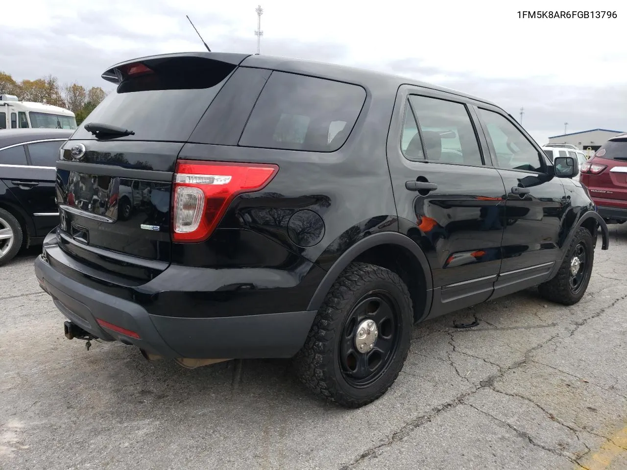 2015 Ford Explorer Police Interceptor VIN: 1FM5K8AR6FGB13796 Lot: 77869864