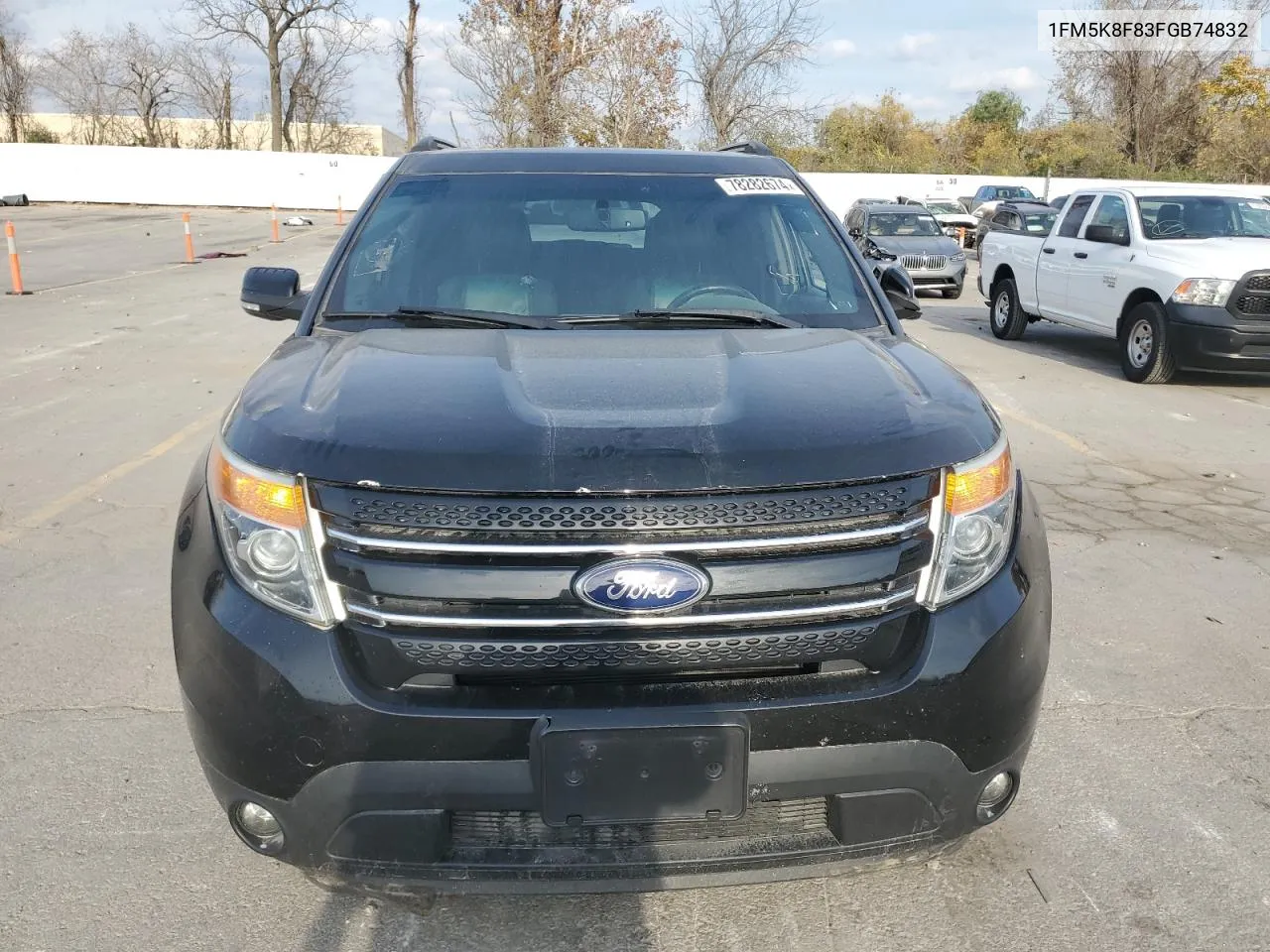 2015 Ford Explorer Limited VIN: 1FM5K8F83FGB74832 Lot: 78282674