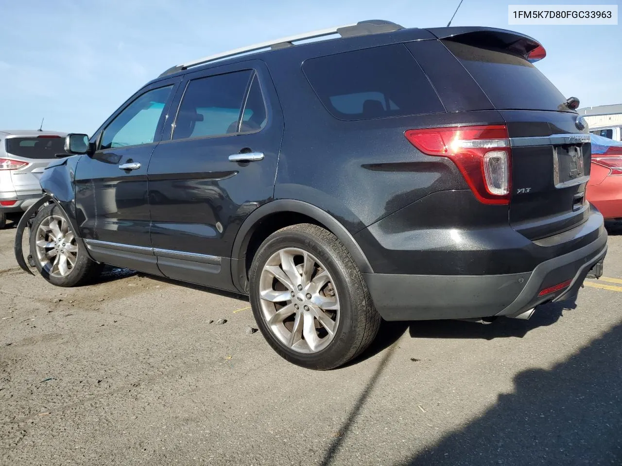 1FM5K7D80FGC33963 2015 Ford Explorer Xlt