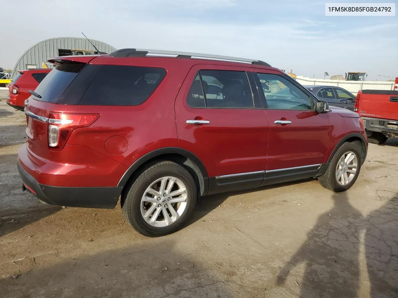 1FM5K8D85FGB24792 2015 Ford Explorer Xlt