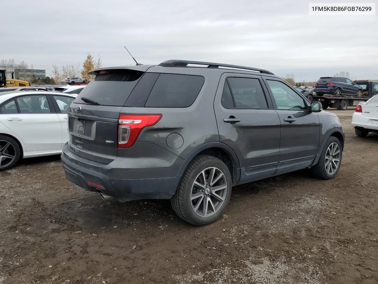 2015 Ford Explorer Xlt VIN: 1FM5K8D86FGB76299 Lot: 78813524