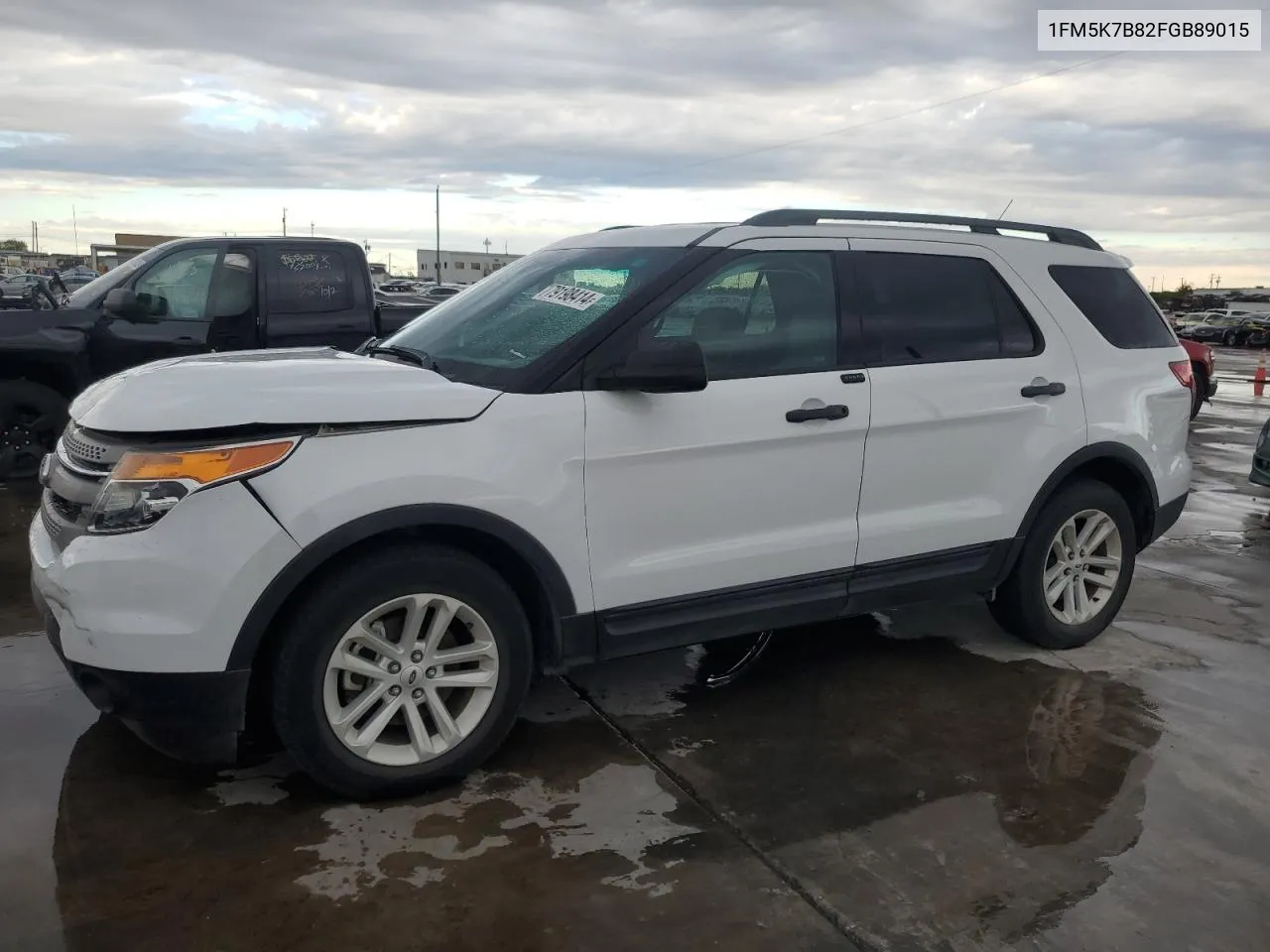 1FM5K7B82FGB89015 2015 Ford Explorer