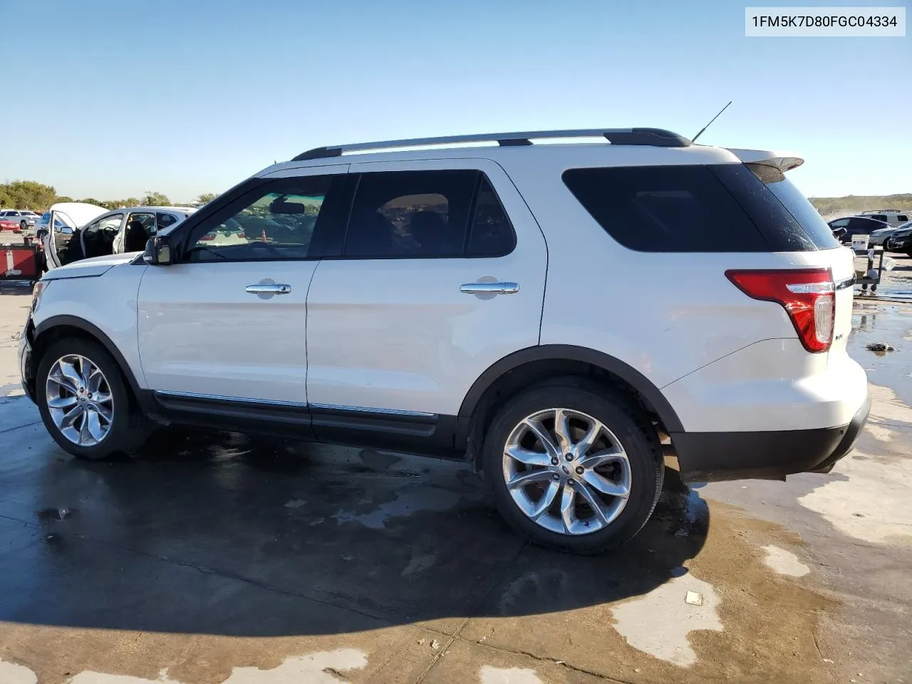 2015 Ford Explorer Xlt VIN: 1FM5K7D80FGC04334 Lot: 79284924