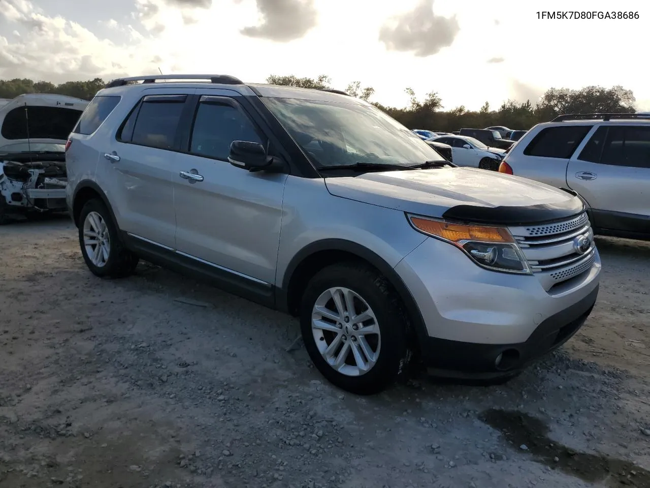 2015 Ford Explorer Xlt VIN: 1FM5K7D80FGA38686 Lot: 79430464