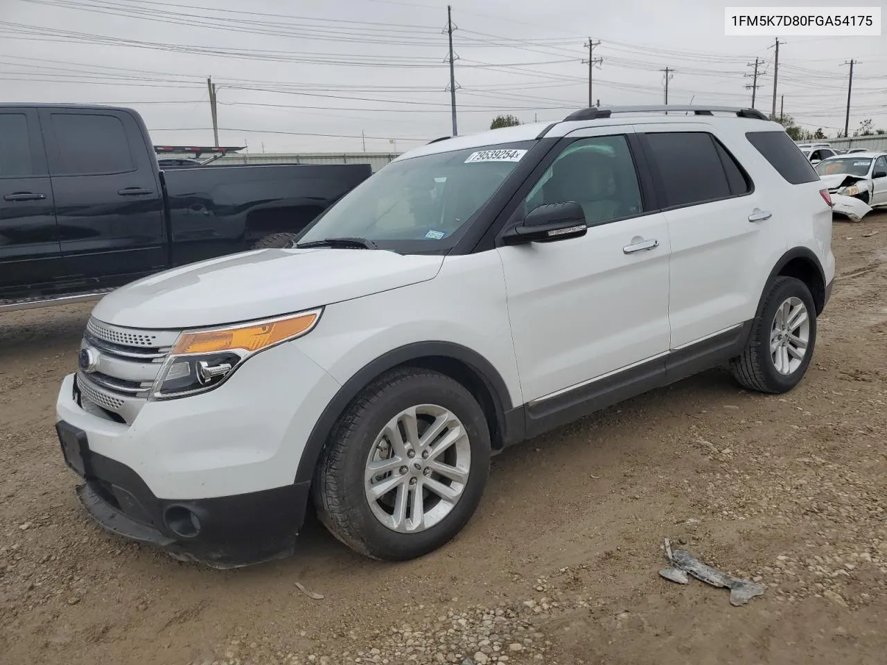 2015 Ford Explorer Xlt VIN: 1FM5K7D80FGA54175 Lot: 79539254