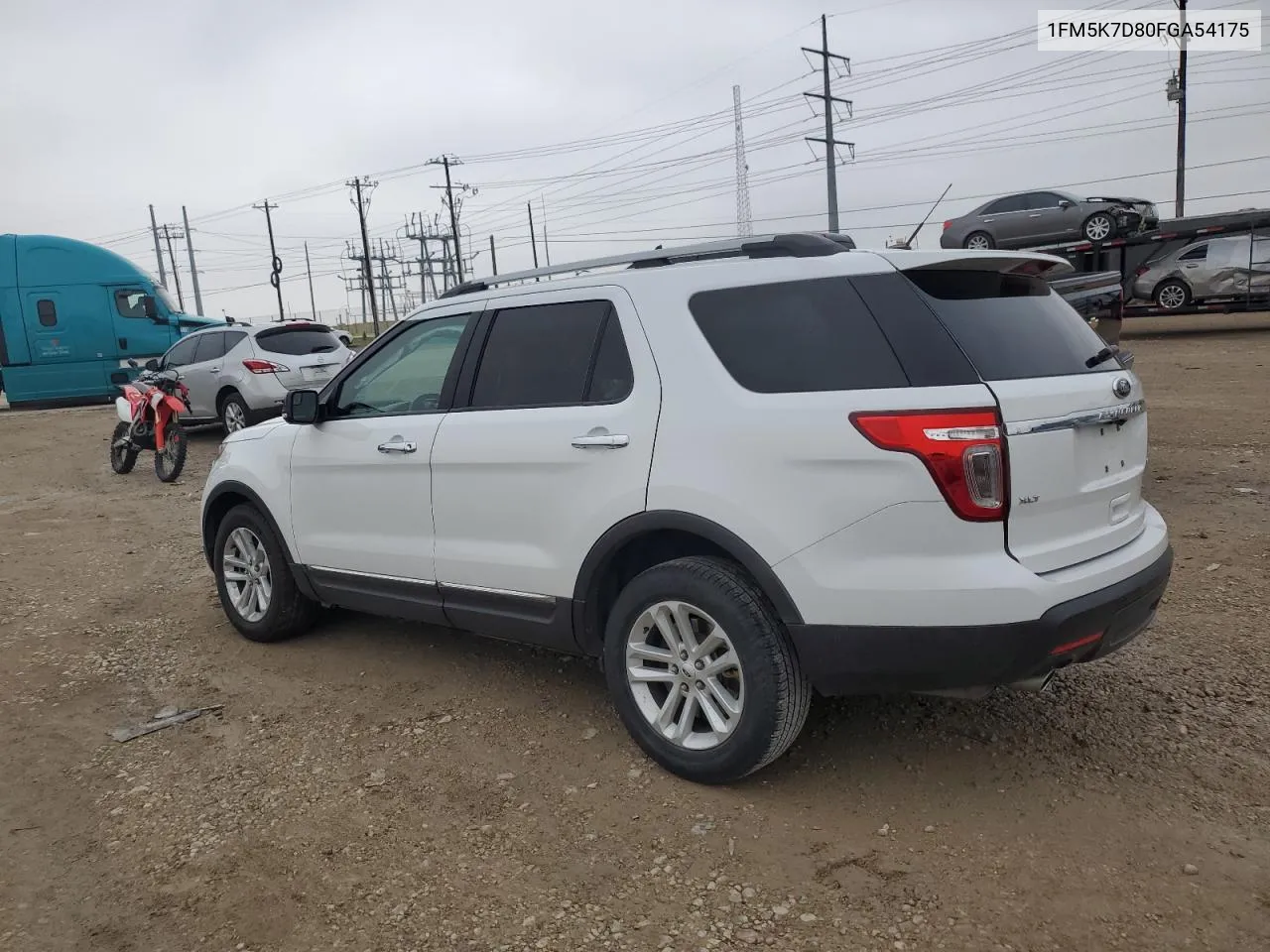 2015 Ford Explorer Xlt VIN: 1FM5K7D80FGA54175 Lot: 79539254