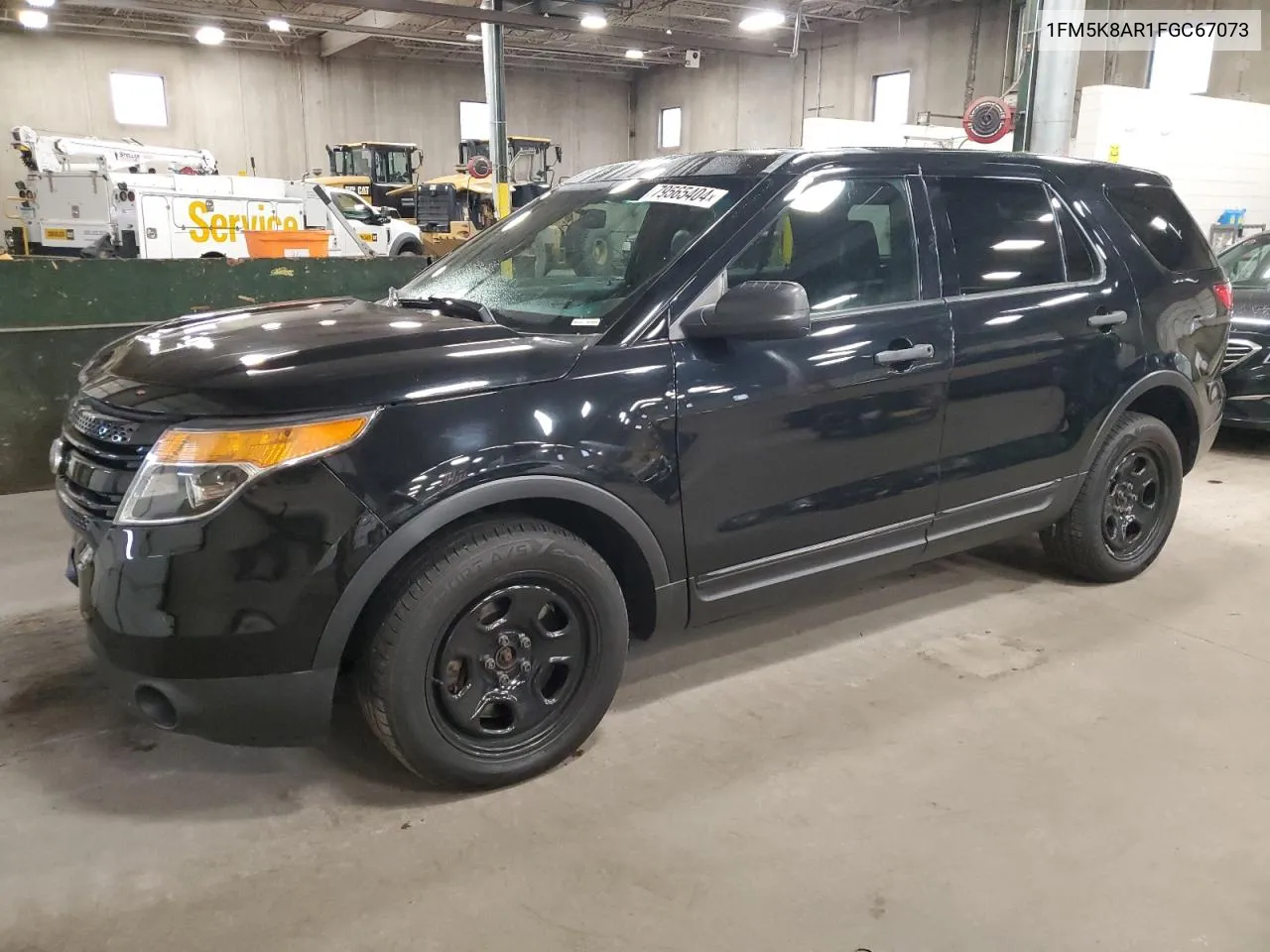 2015 Ford Explorer Police Interceptor VIN: 1FM5K8AR1FGC67073 Lot: 79565404