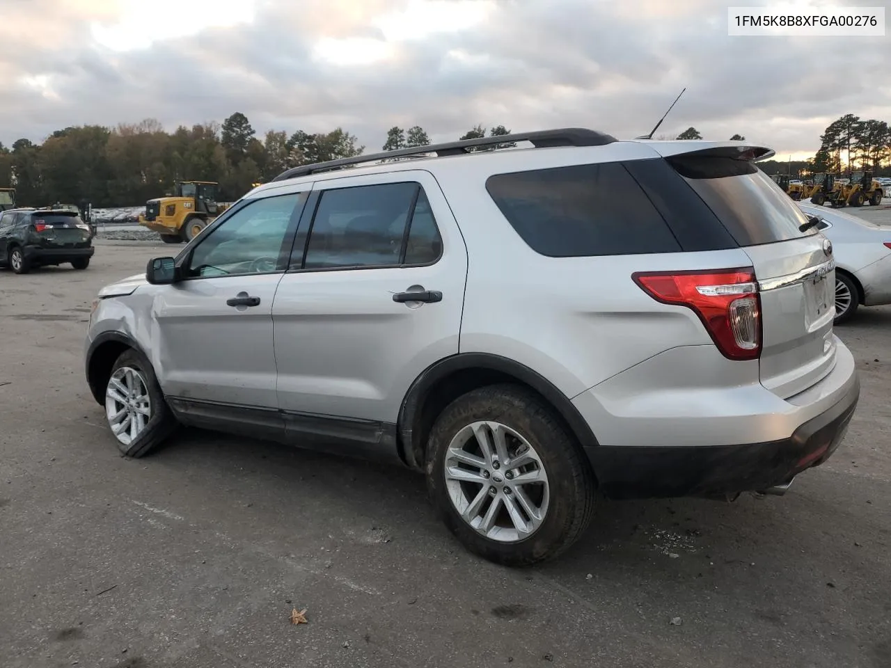 2015 Ford Explorer VIN: 1FM5K8B8XFGA00276 Lot: 79807984