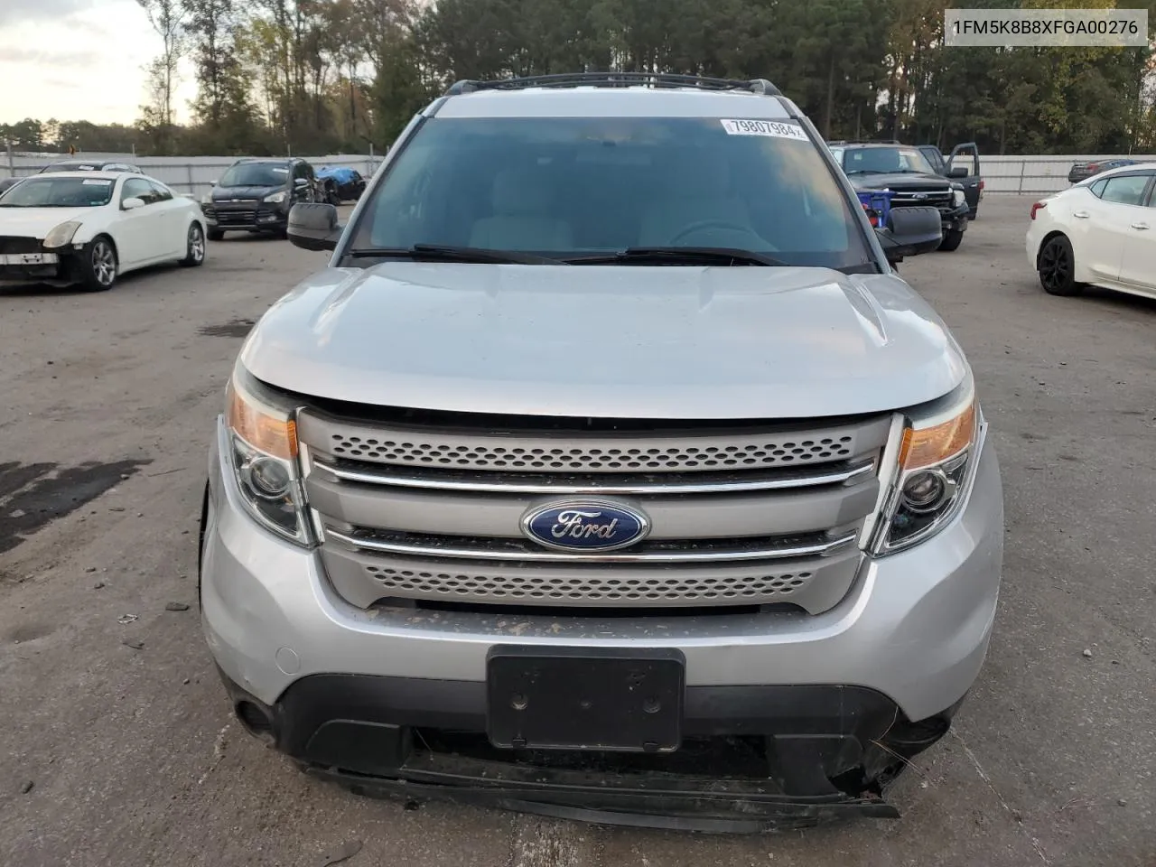 2015 Ford Explorer VIN: 1FM5K8B8XFGA00276 Lot: 79807984