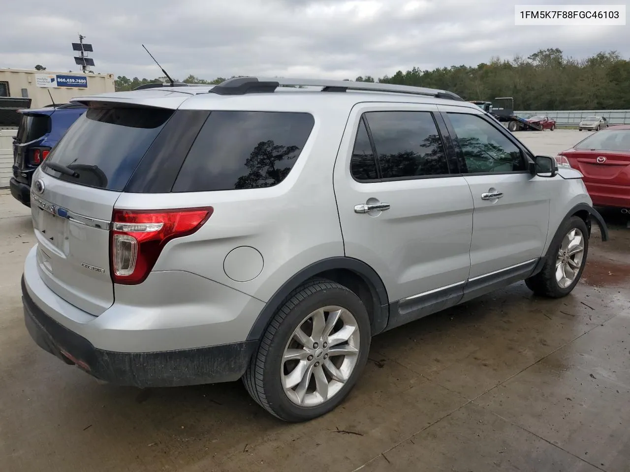 2015 Ford Explorer Limited VIN: 1FM5K7F88FGC46103 Lot: 79936174