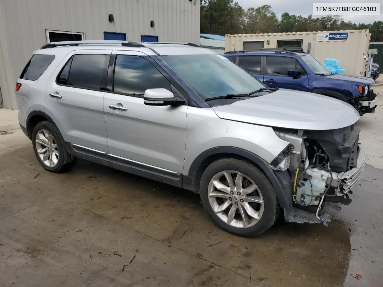 2015 Ford Explorer Limited VIN: 1FM5K7F88FGC46103 Lot: 79936174