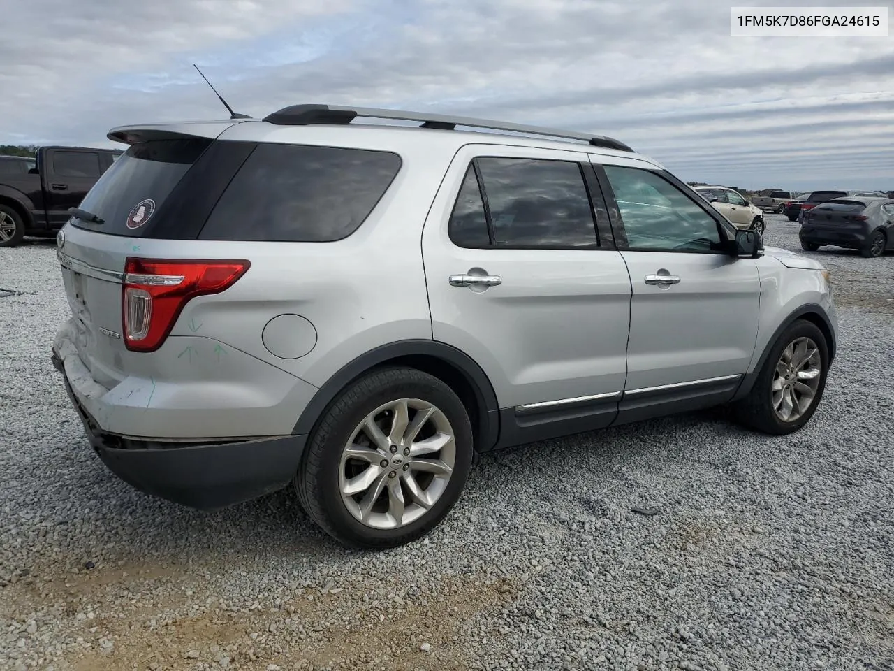 2015 Ford Explorer Xlt VIN: 1FM5K7D86FGA24615 Lot: 80183384