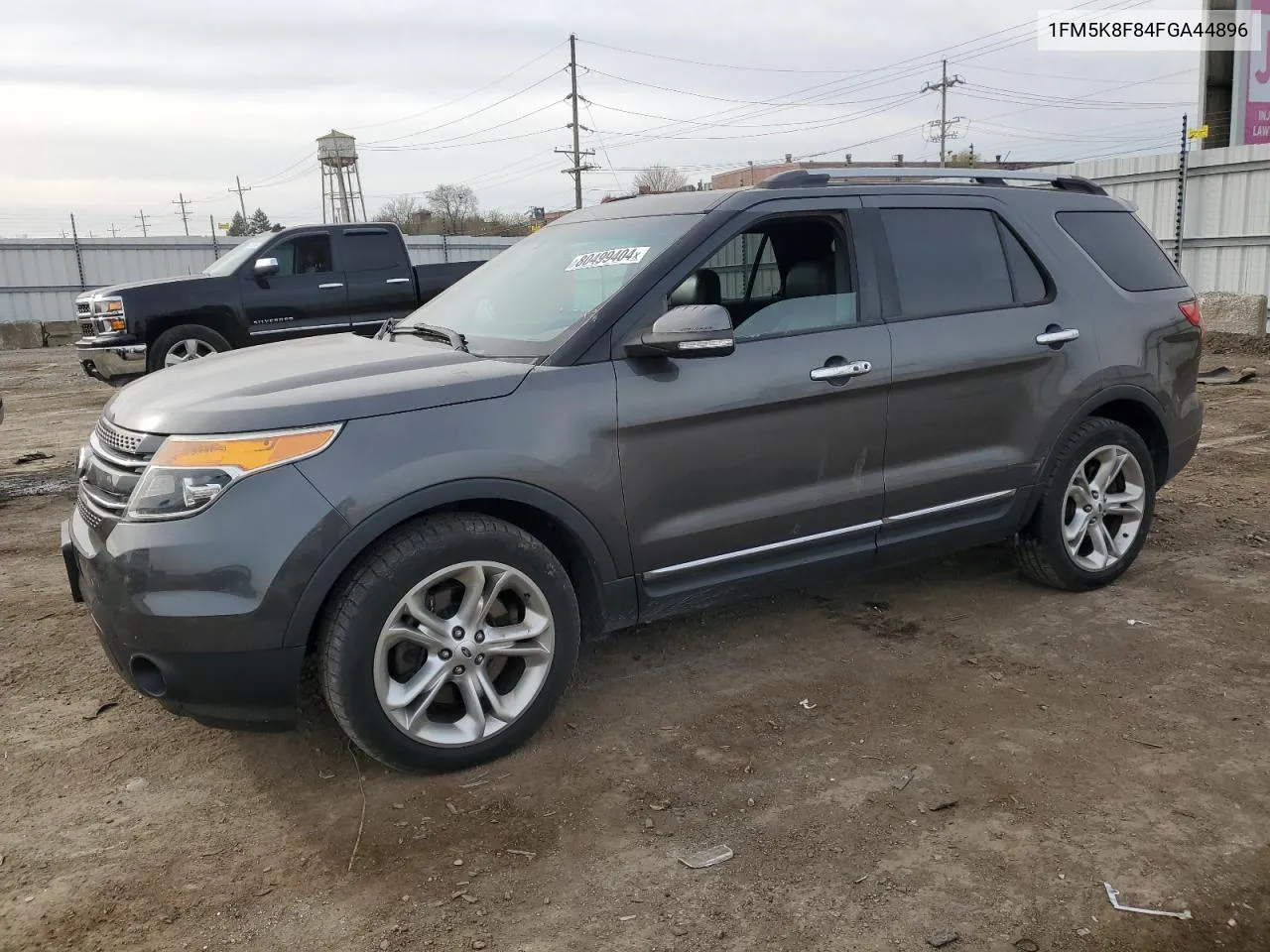 2015 Ford Explorer Limited VIN: 1FM5K8F84FGA44896 Lot: 80499404