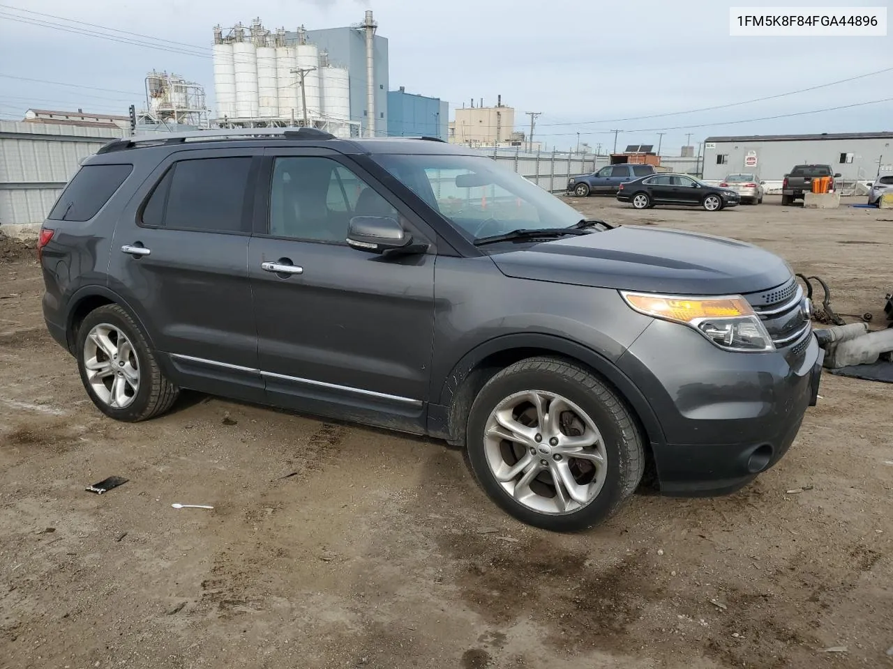 2015 Ford Explorer Limited VIN: 1FM5K8F84FGA44896 Lot: 80499404