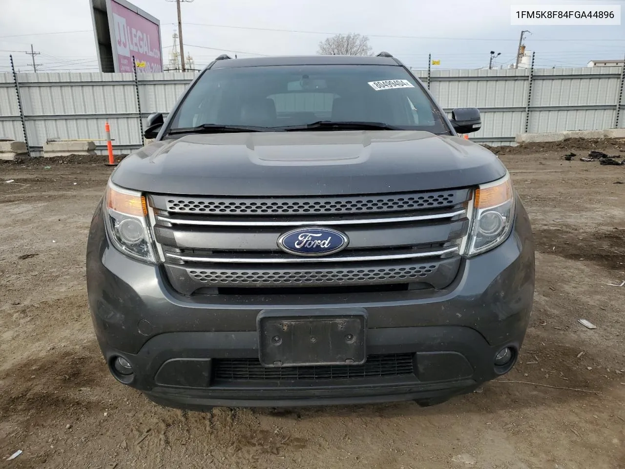 2015 Ford Explorer Limited VIN: 1FM5K8F84FGA44896 Lot: 80499404