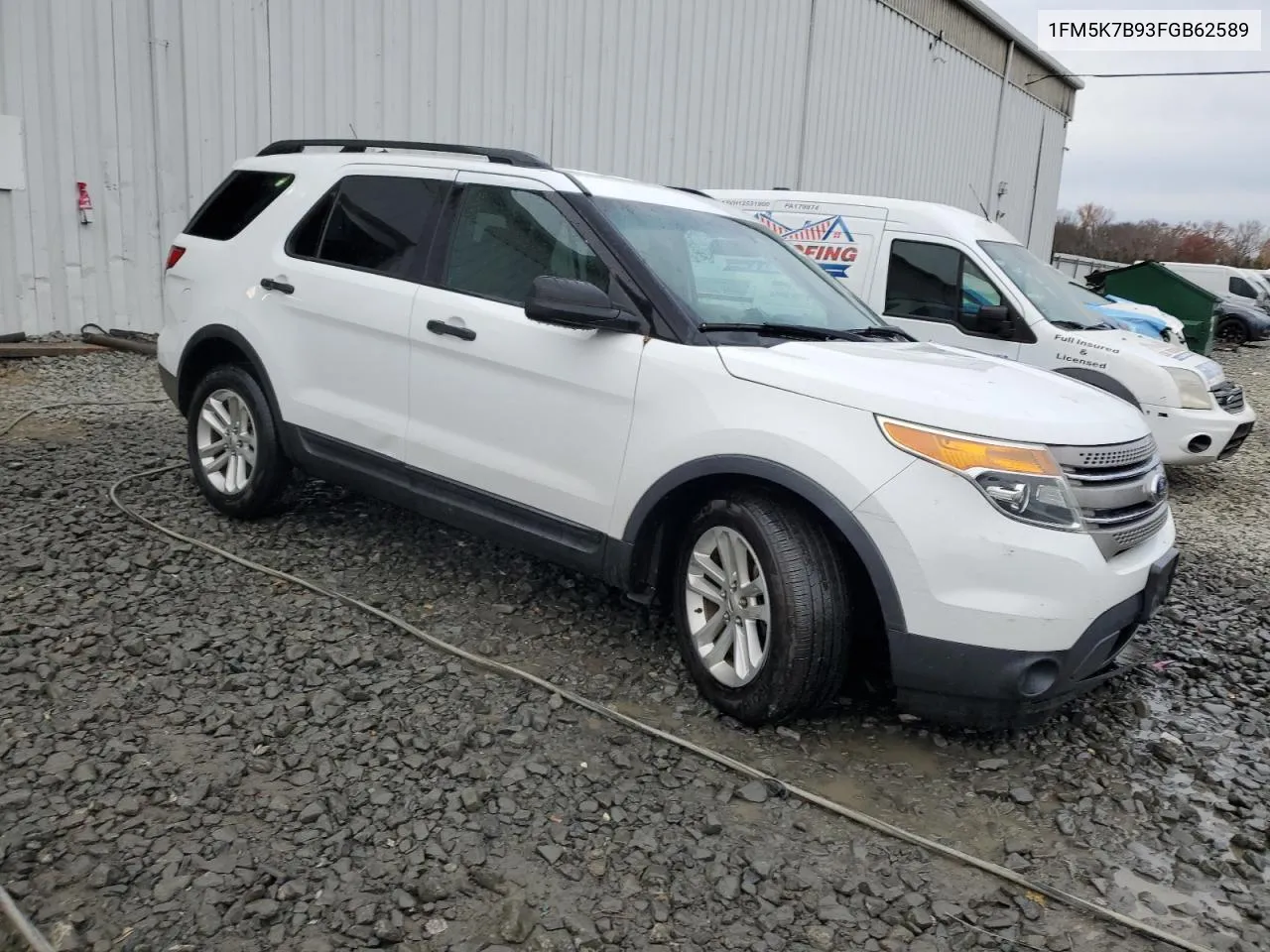 2015 Ford Explorer VIN: 1FM5K7B93FGB62589 Lot: 80634774