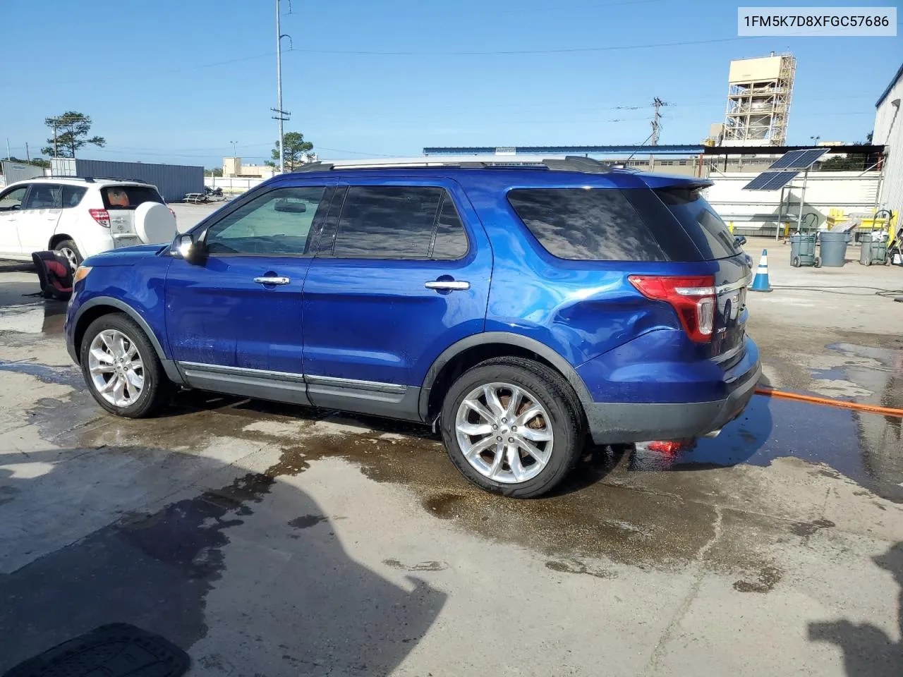 2015 Ford Explorer Xlt VIN: 1FM5K7D8XFGC57686 Lot: 80833894