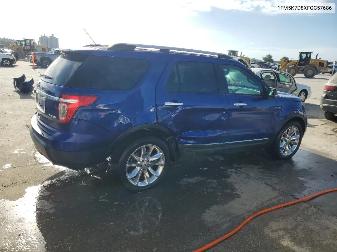 2015 Ford Explorer Xlt VIN: 1FM5K7D8XFGC57686 Lot: 80833894