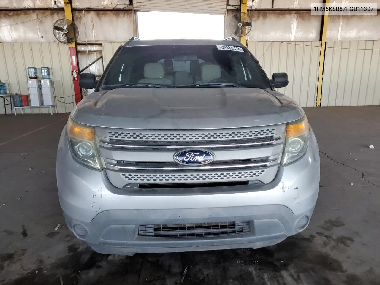 2015 Ford Explorer VIN: 1FM5K8B87FGB11397 Lot: 80838414