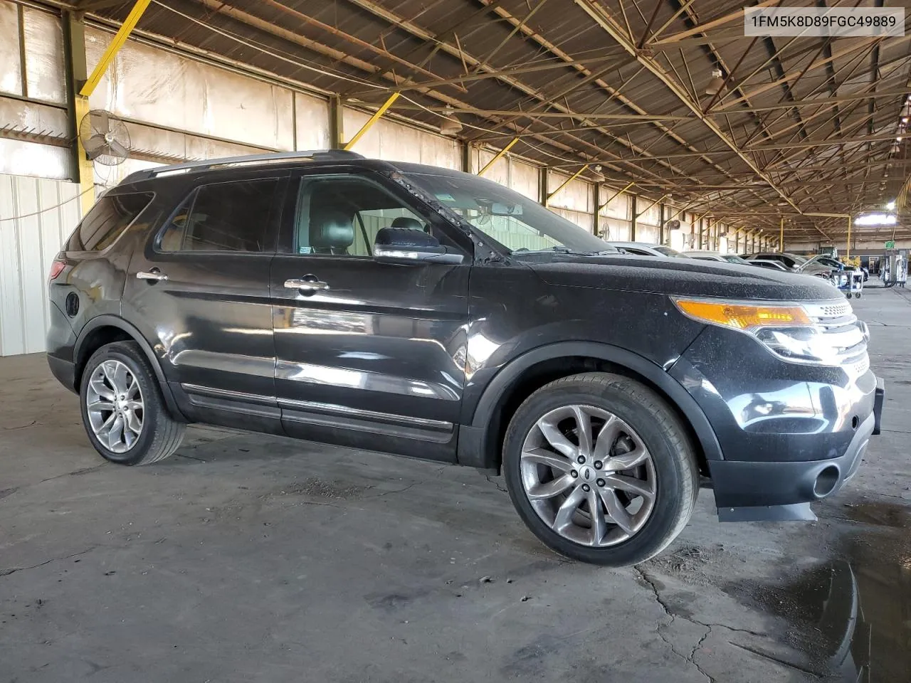 2015 Ford Explorer Xlt VIN: 1FM5K8D89FGC49889 Lot: 80839234