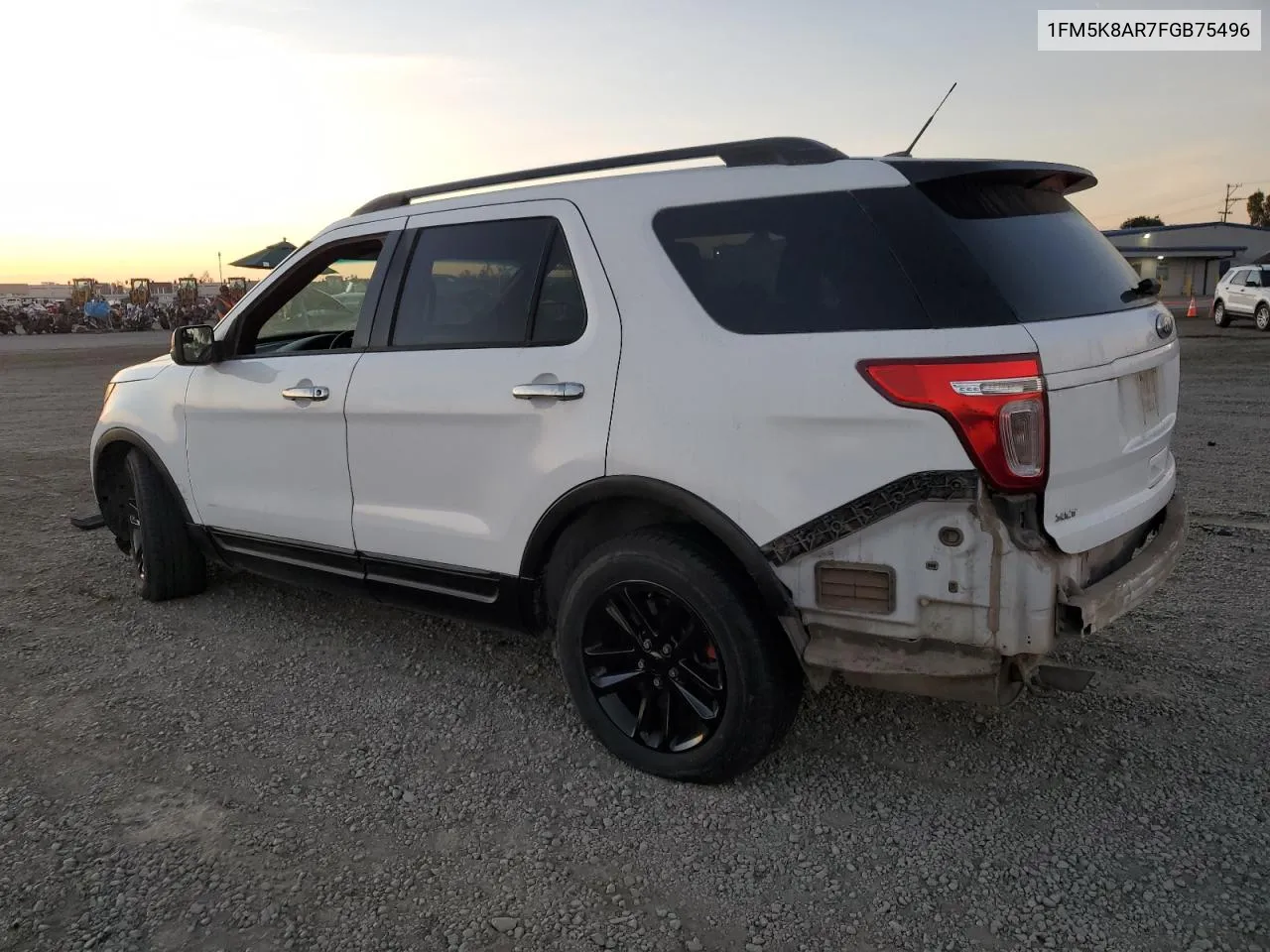 2015 Ford Explorer Police Interceptor VIN: 1FM5K8AR7FGB75496 Lot: 81837894