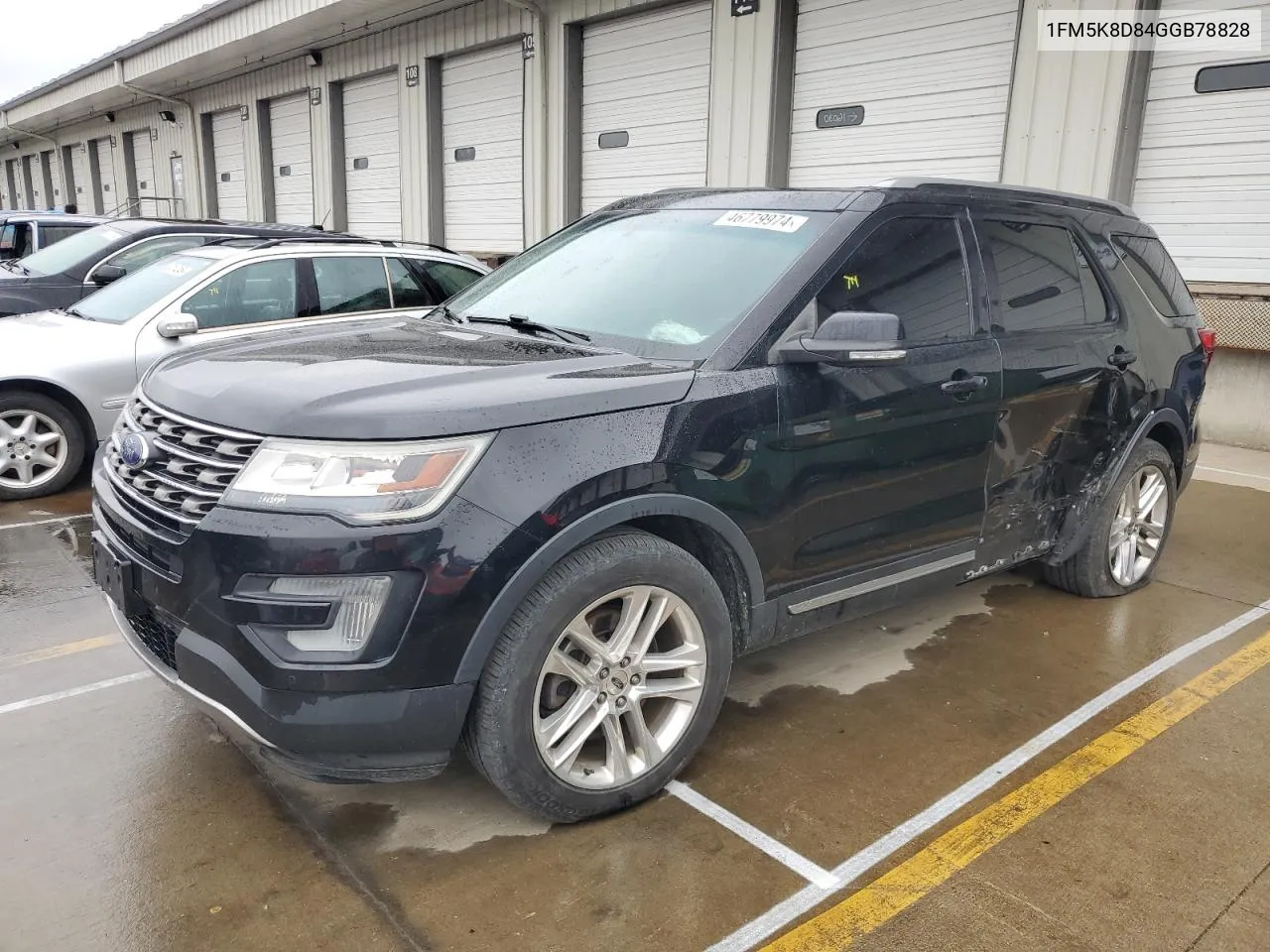 2016 Ford Explorer Xlt VIN: 1FM5K8D84GGB78828 Lot: 46779974