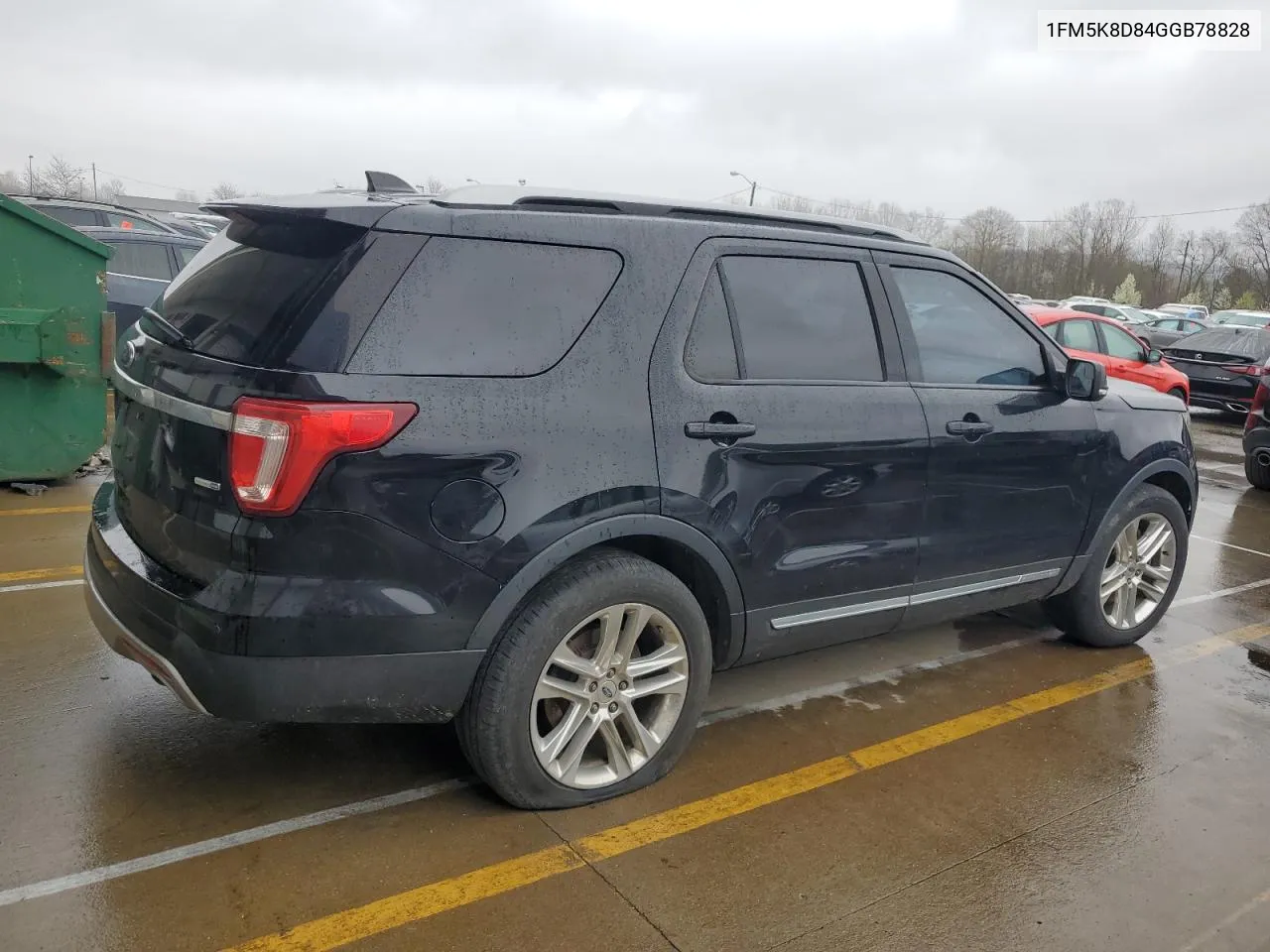 2016 Ford Explorer Xlt VIN: 1FM5K8D84GGB78828 Lot: 46779974