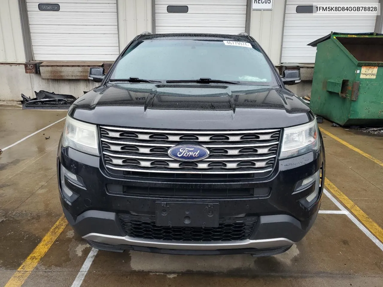 2016 Ford Explorer Xlt VIN: 1FM5K8D84GGB78828 Lot: 46779974