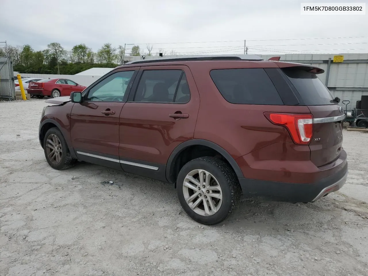 1FM5K7D80GGB33802 2016 Ford Explorer Xlt