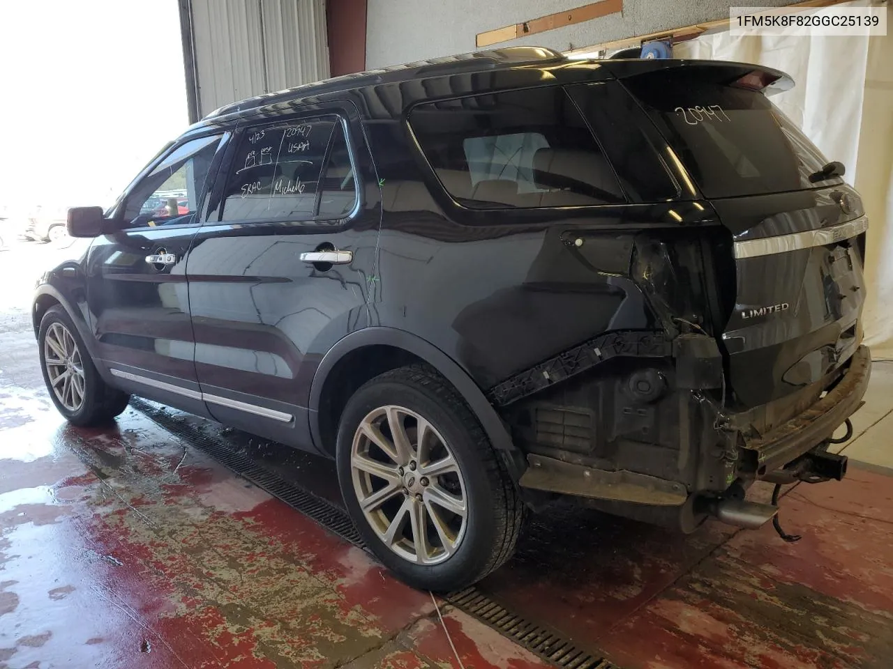 1FM5K8F82GGC25139 2016 Ford Explorer Limited