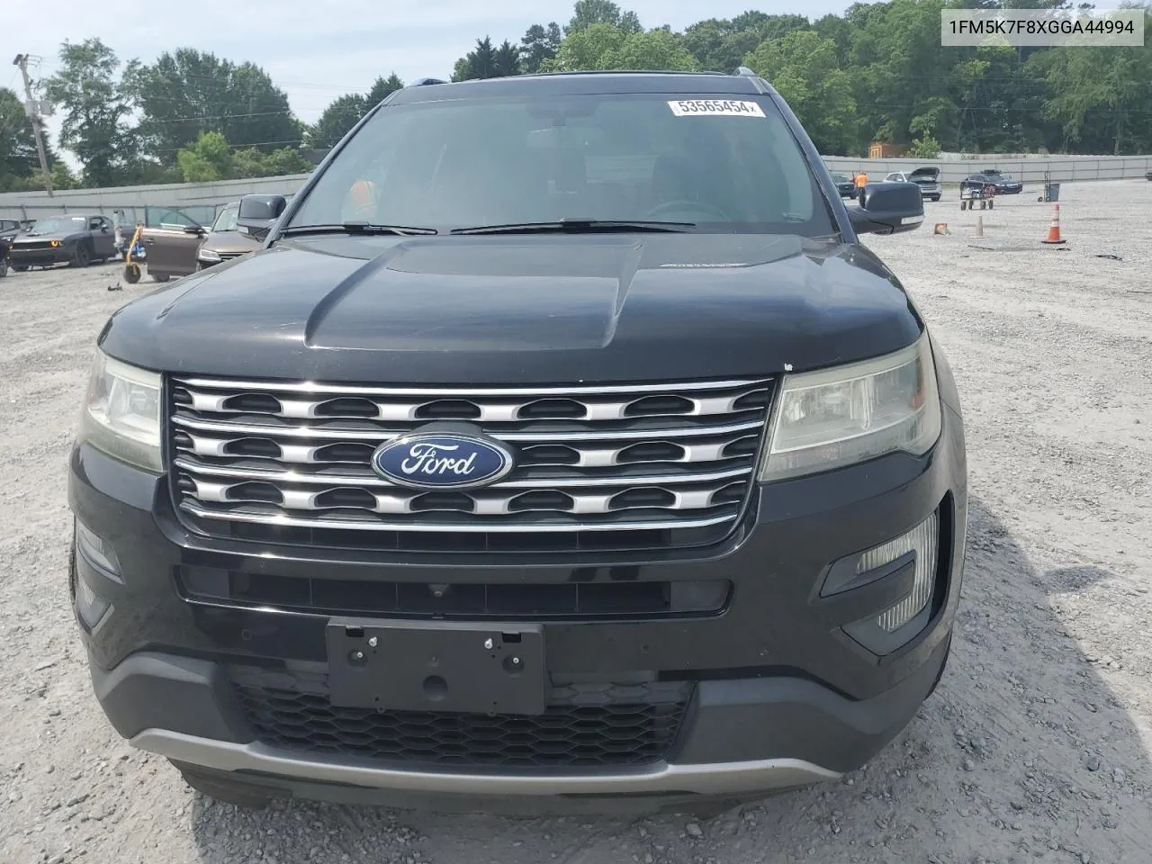 1FM5K7F8XGGA44994 2016 Ford Explorer Limited