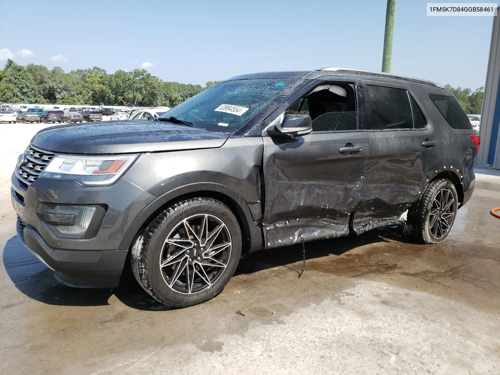 2016 Ford Explorer Xlt VIN: 1FM5K7D84GGB58461 Lot: 53994554