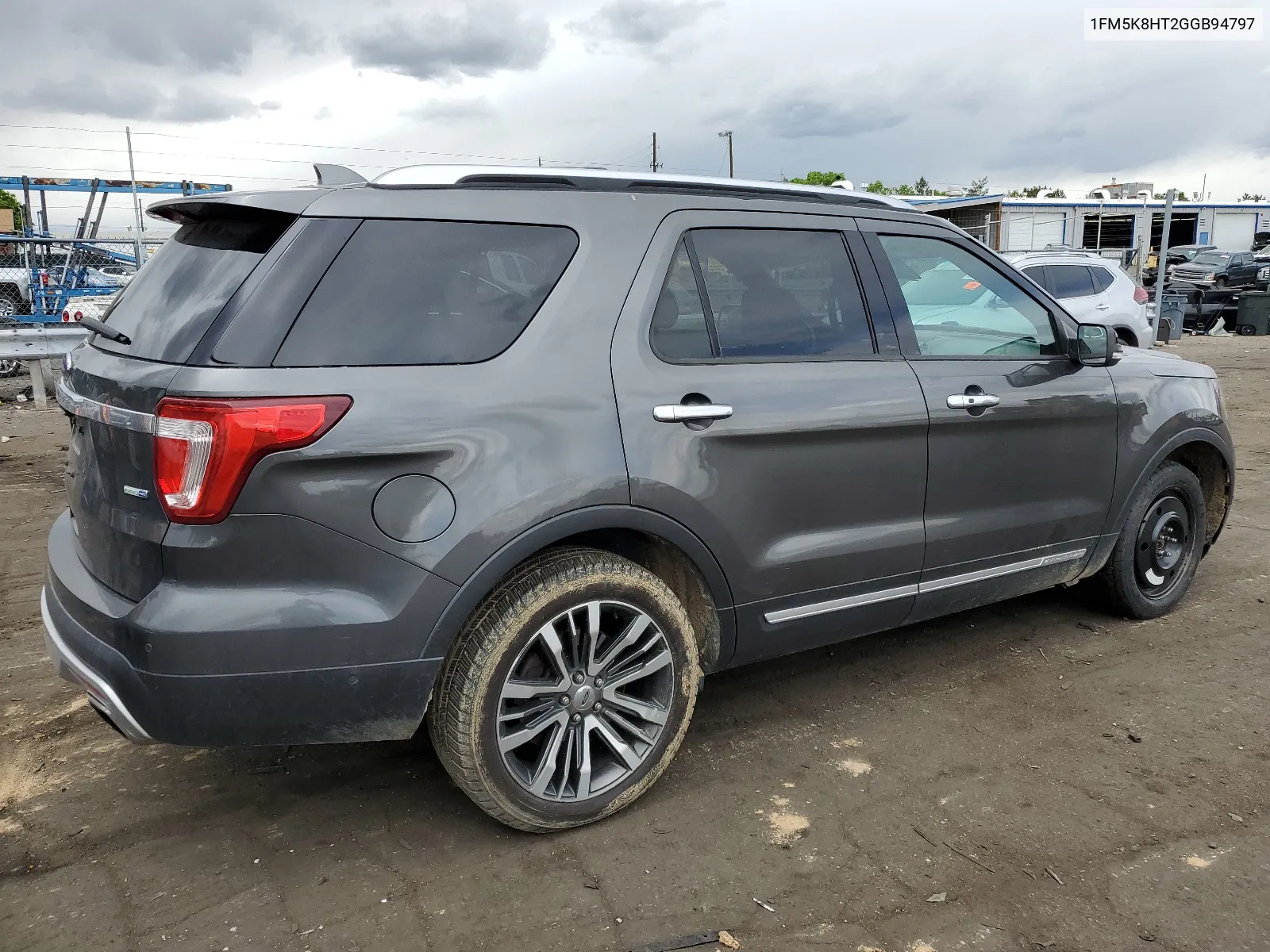 2016 Ford Explorer Platinum VIN: 1FM5K8HT2GGB94797 Lot: 55174314