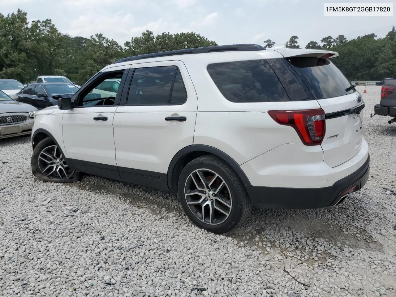 2016 Ford Explorer Sport VIN: 1FM5K8GT2GGB17820 Lot: 56190054