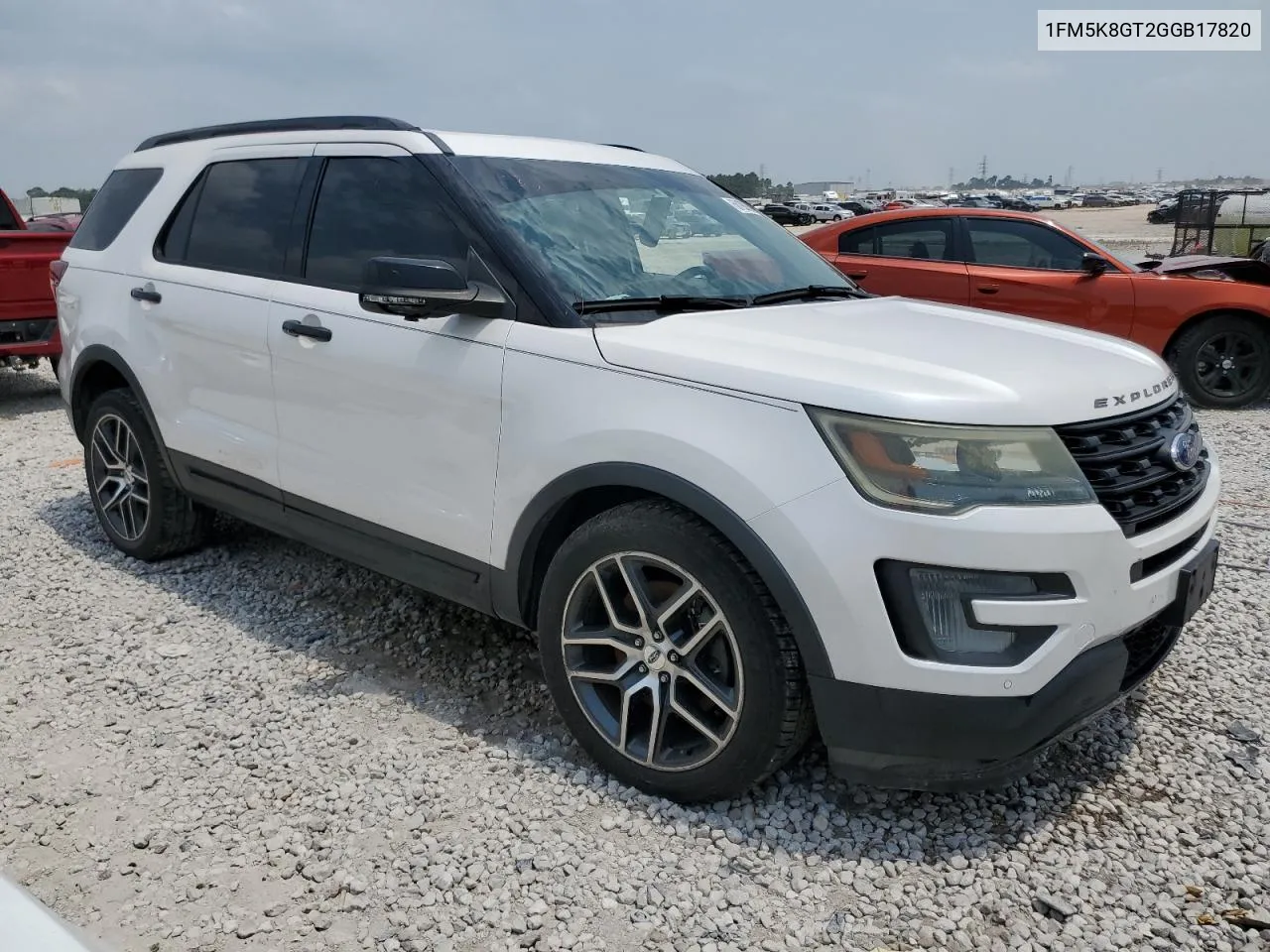 1FM5K8GT2GGB17820 2016 Ford Explorer Sport