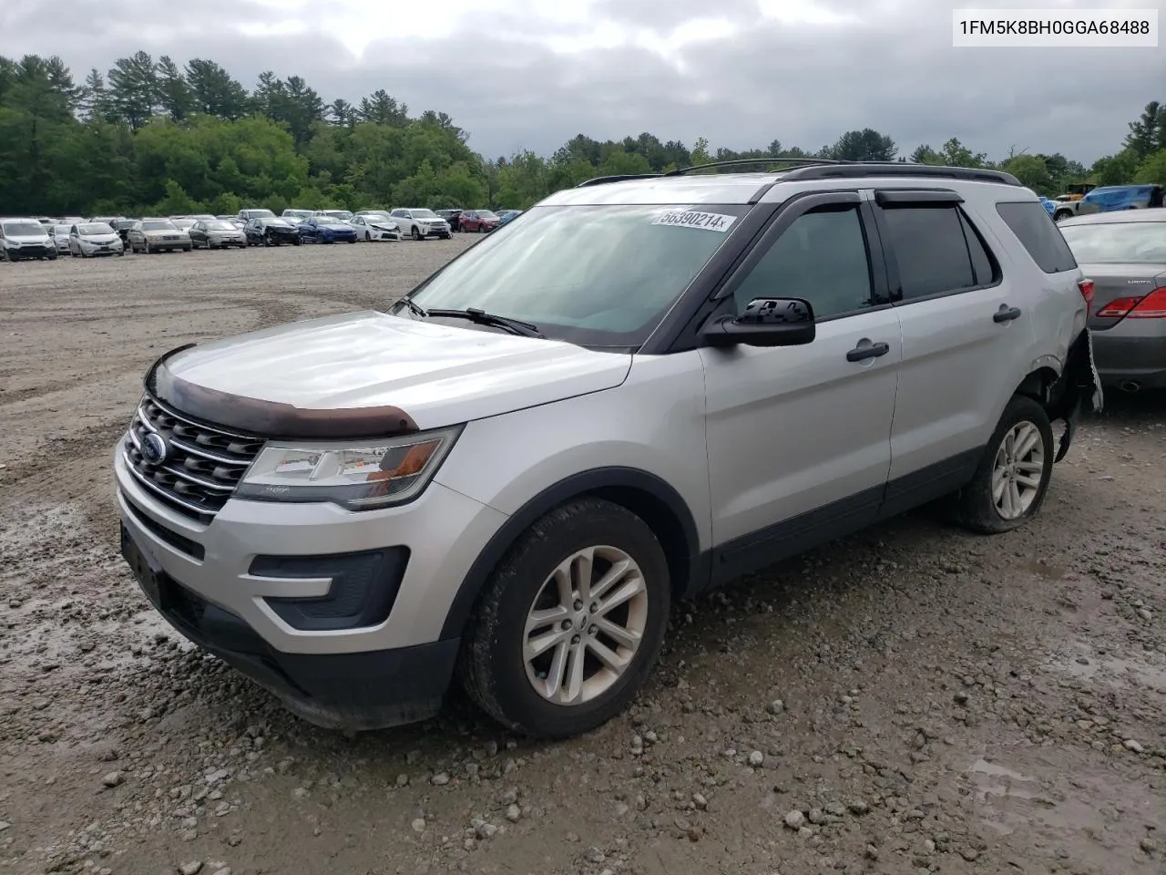 2016 Ford Explorer VIN: 1FM5K8BH0GGA68488 Lot: 56390214