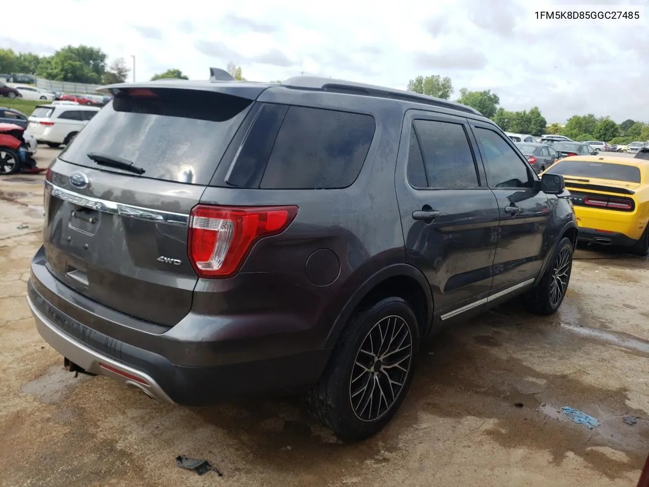 1FM5K8D85GGC27485 2016 Ford Explorer Xlt