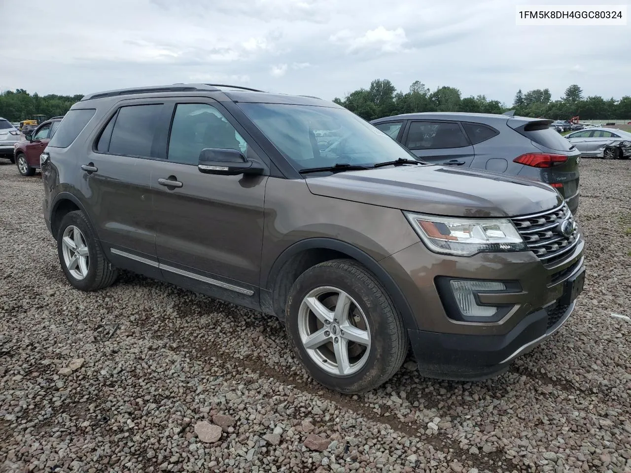 2016 Ford Explorer Xlt VIN: 1FM5K8DH4GGC80324 Lot: 59456854