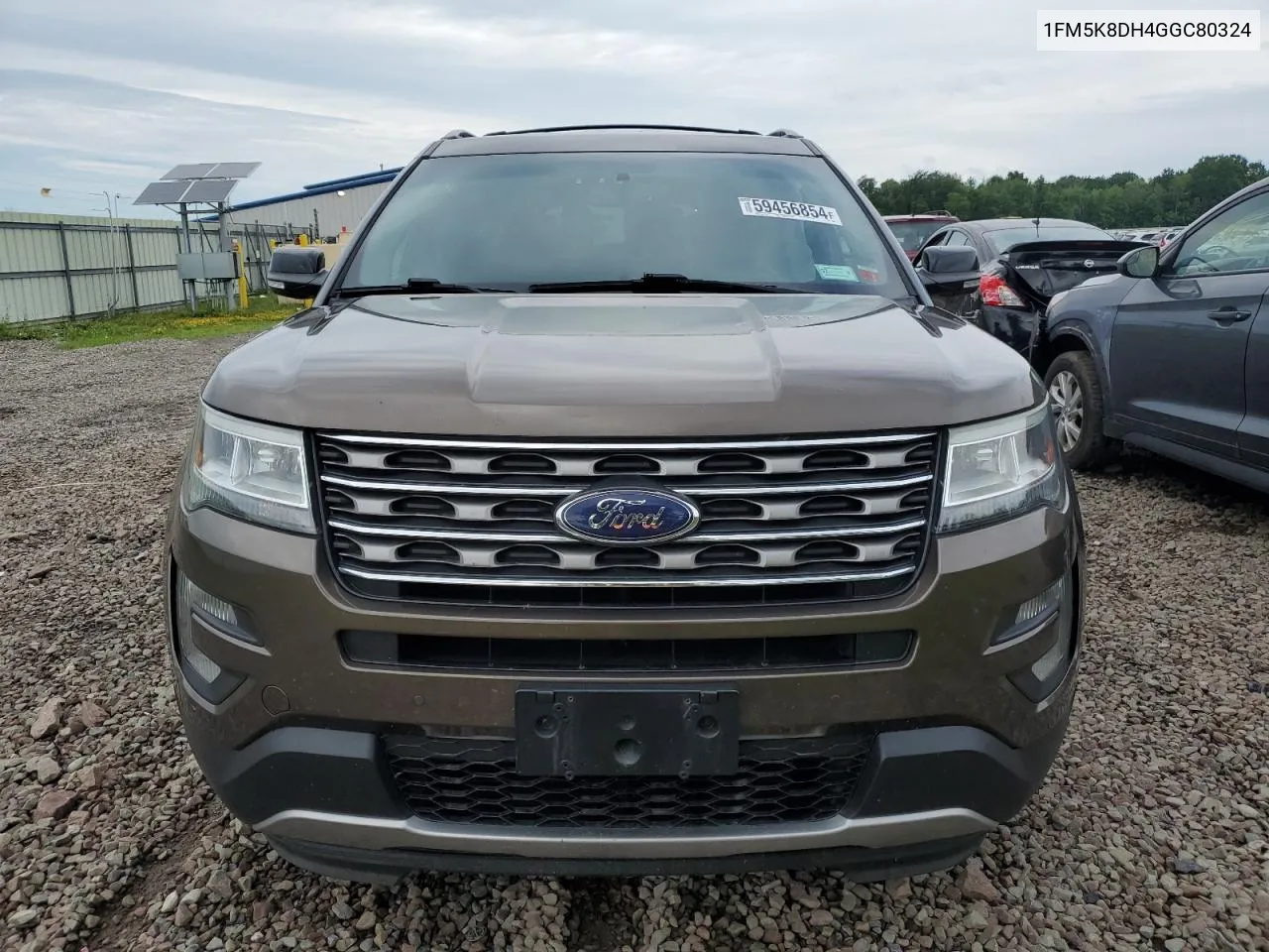 2016 Ford Explorer Xlt VIN: 1FM5K8DH4GGC80324 Lot: 59456854