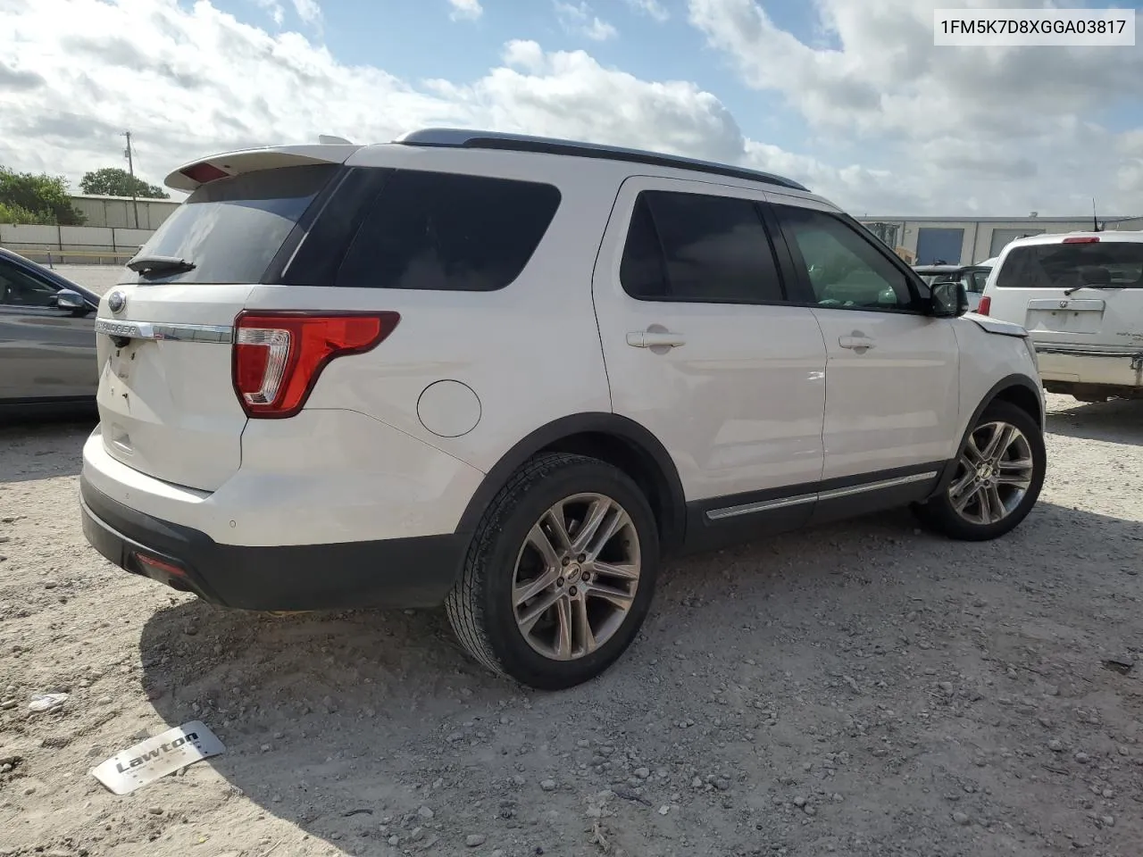 2016 Ford Explorer Xlt VIN: 1FM5K7D8XGGA03817 Lot: 59534404