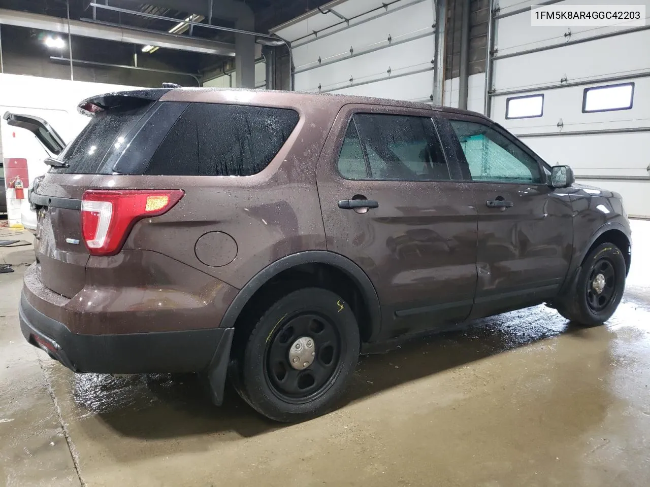 2016 Ford Explorer Police Interceptor VIN: 1FM5K8AR4GGC42203 Lot: 59706114