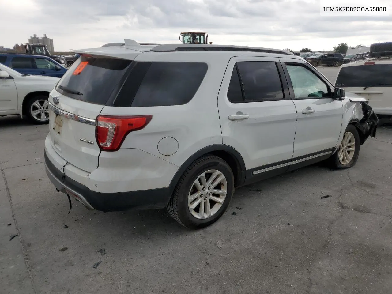 1FM5K7D82GGA55880 2016 Ford Explorer Xlt