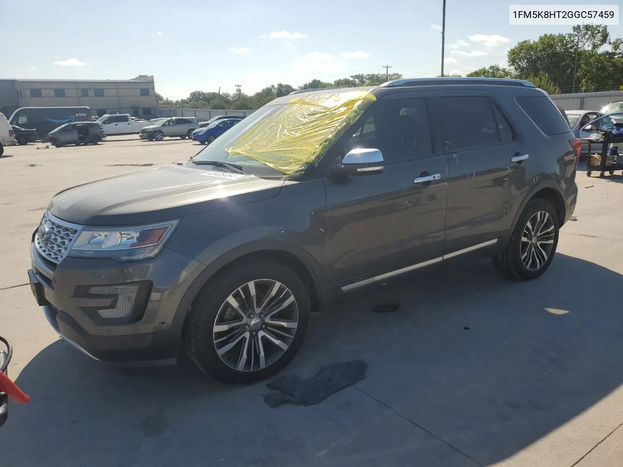 1FM5K8HT2GGC57459 2016 Ford Explorer Platinum