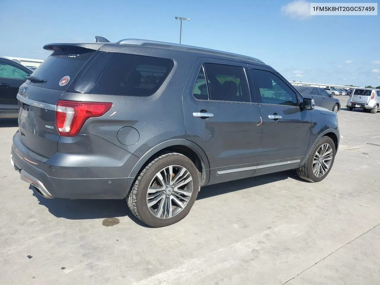 1FM5K8HT2GGC57459 2016 Ford Explorer Platinum