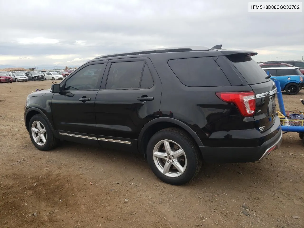 1FM5K8D88GGC33782 2016 Ford Explorer Xlt