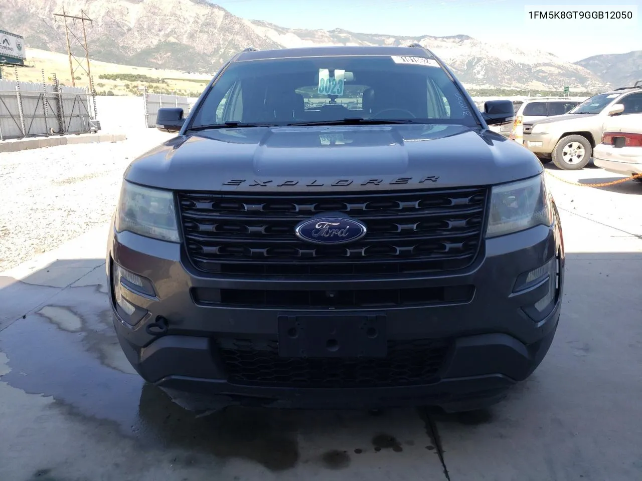 2016 Ford Explorer Sport VIN: 1FM5K8GT9GGB12050 Lot: 61015524