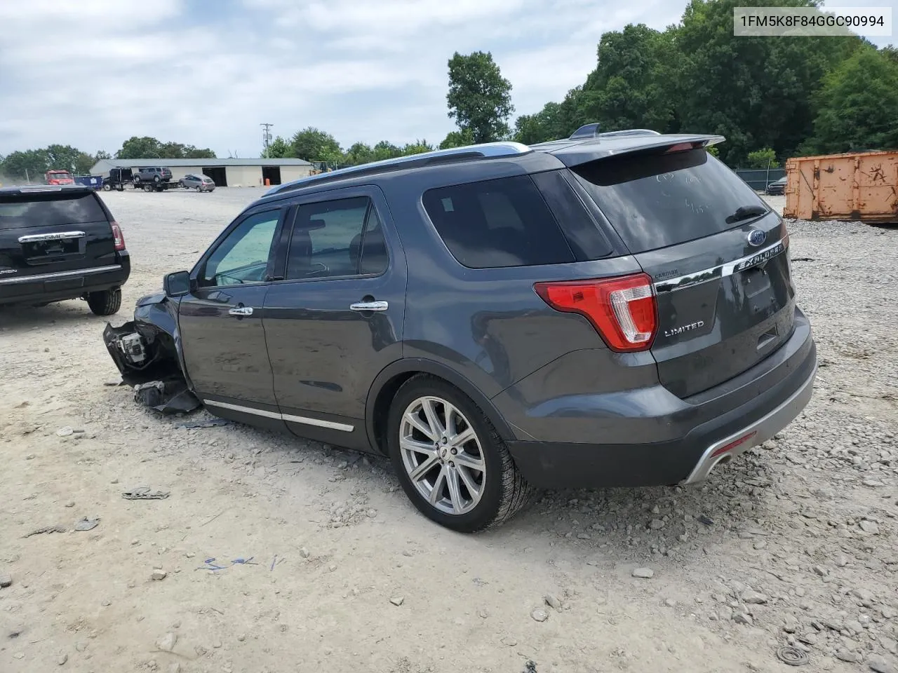 2016 Ford Explorer Limited VIN: 1FM5K8F84GGC90994 Lot: 61204884