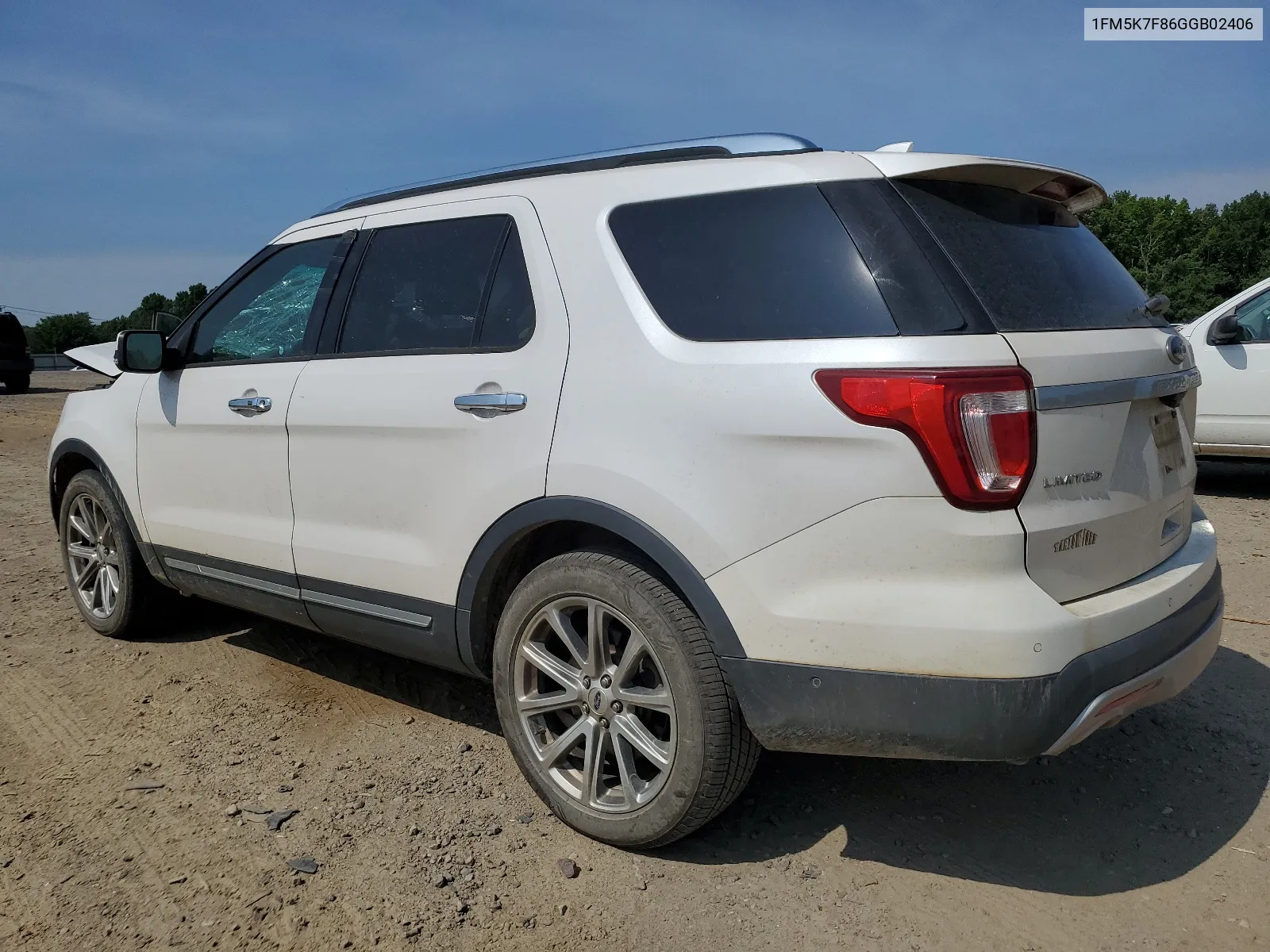 1FM5K7F86GGB02406 2016 Ford Explorer Limited