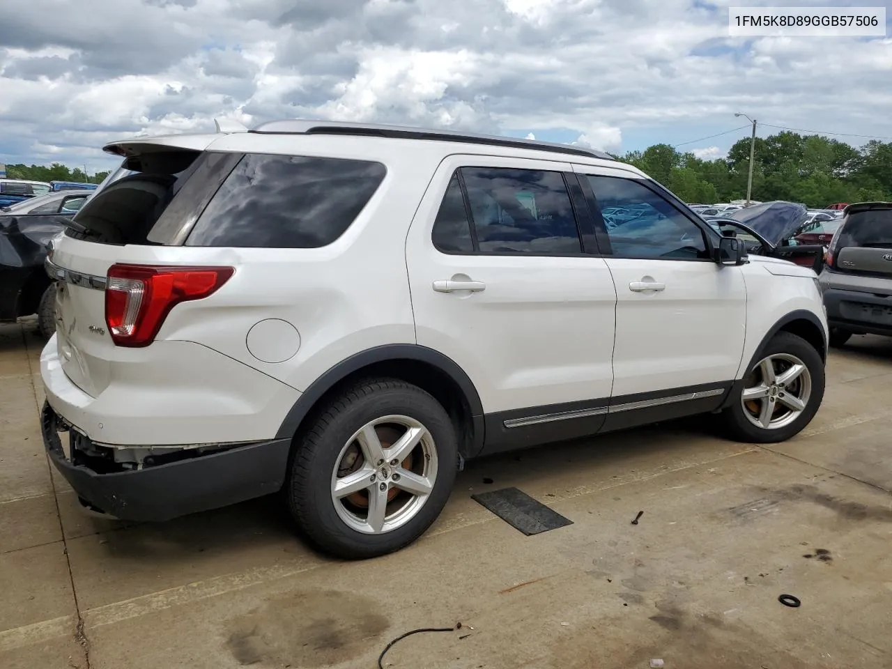 1FM5K8D89GGB57506 2016 Ford Explorer Xlt